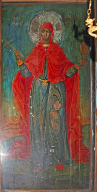 Icon of Great-martyr Anastasia the Deliverer-from-bonds (Pharmakolytria).