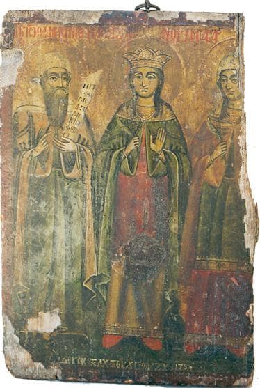 Orthodox icon of Barbara the Great-martyr.
