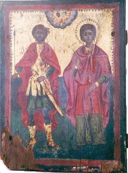Orthodox icon of Christopher.