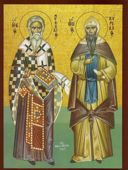 Orthodox icon of Cyril, Equal-to-the-Apostles.