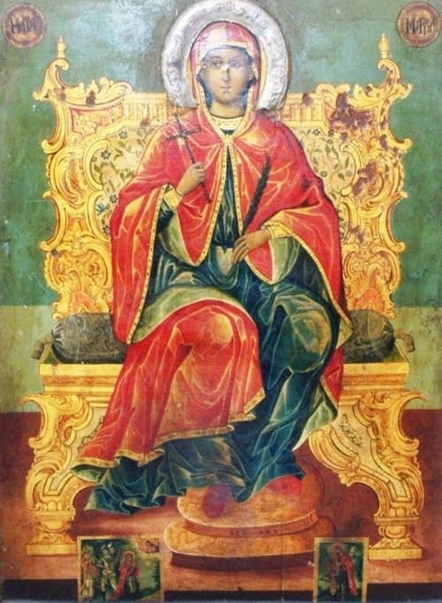 Orthodox icon of Marina of Antioch in Pisidia.