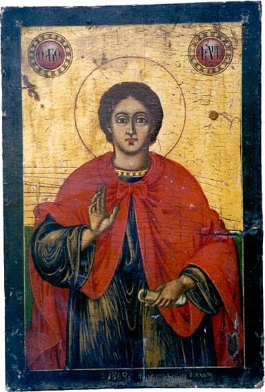 Orthodox icon of Philip the Confessor, Metropolitan of Moscow.