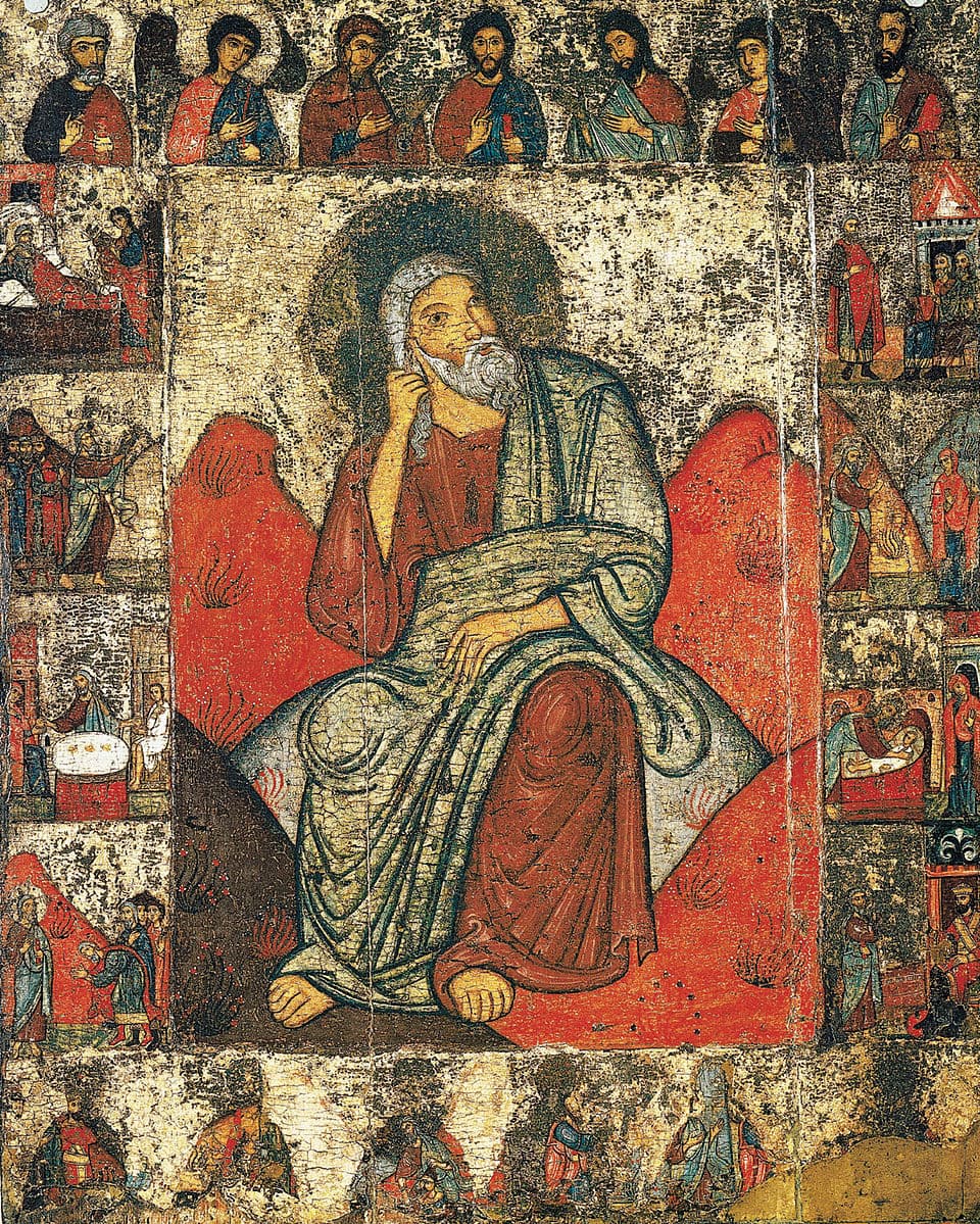 Orthodox icon of Elijah the Tishbite.